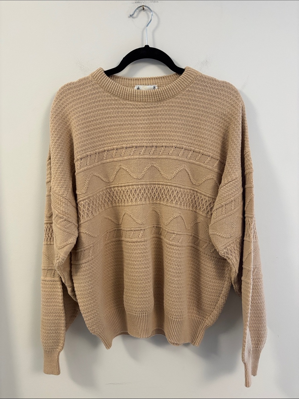 Vintage 90s London Fog Made in Canada Cotton Knit Sweater Size Men’s M
